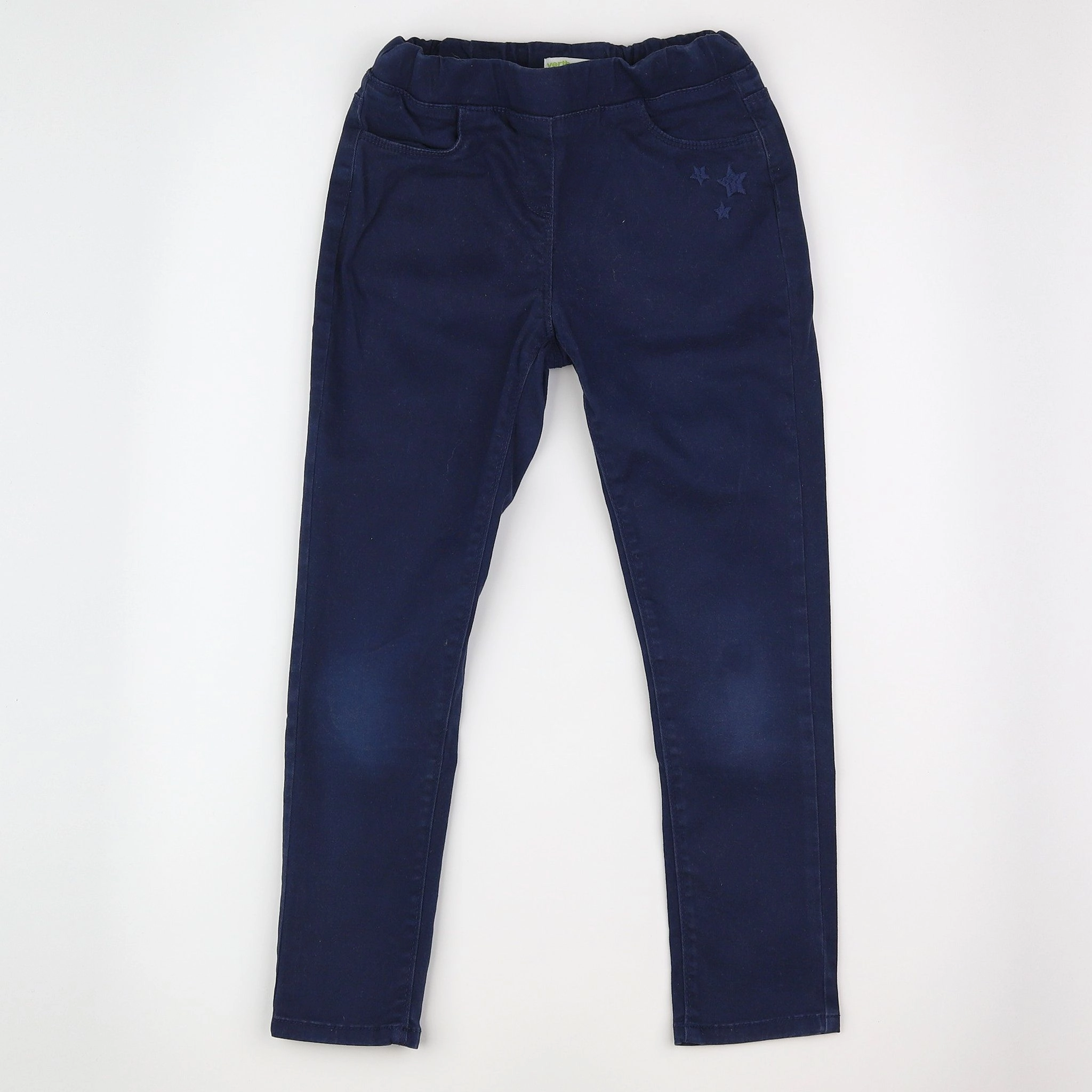 Vertbaudet - jegging bleu - 9 ans